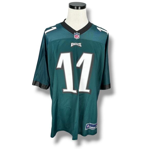 NFLPA Pro Line Philadelphia Eagles Carson Wentz Jersey Mens 2XL XXL Green New - Picture 1 of 11
